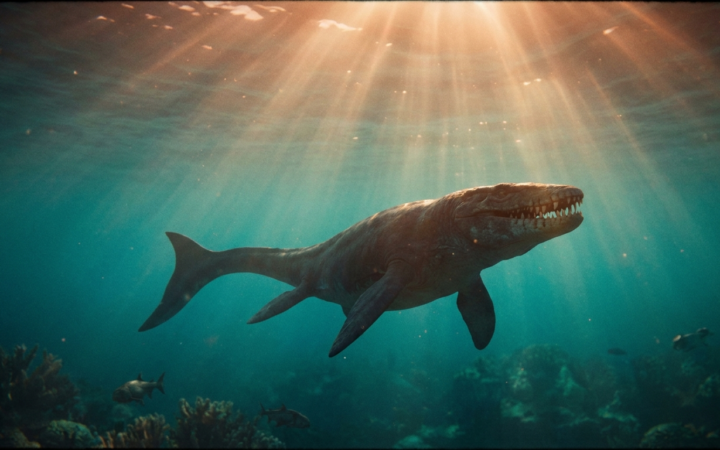 大阪でモササウルス化石が“新種”の可能性｜約7000万年前・プログナトドン属、日本初の上あご化石（2026年）